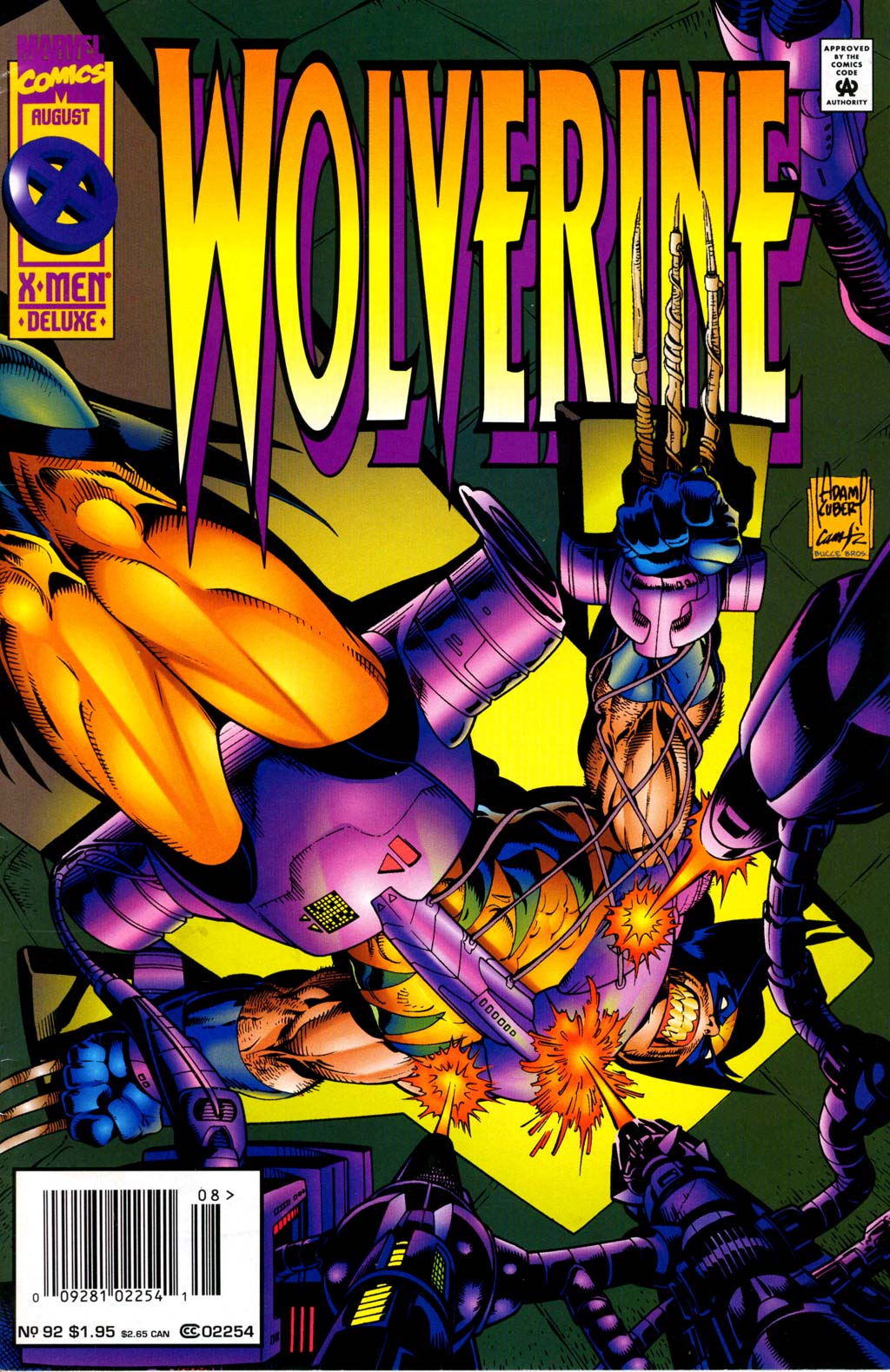Read online Wolverine (1988) comic -  Issue #92 - 1