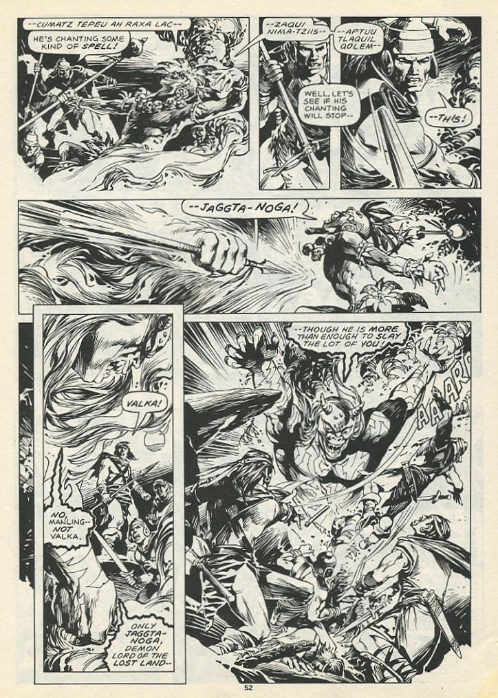 Read online The Savage Sword Of Conan comic -  Issue #197 - 54