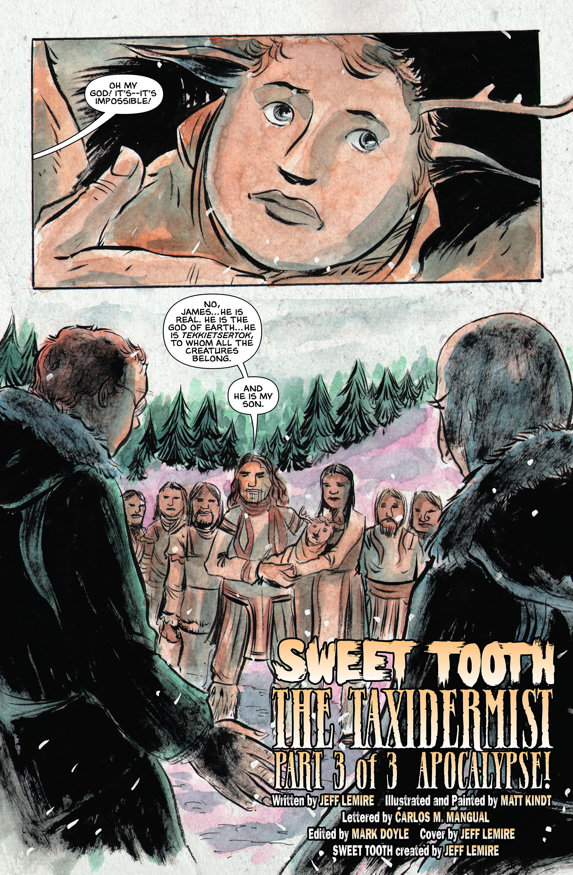 Read online Sweet Tooth comic -  Issue #28 - 2