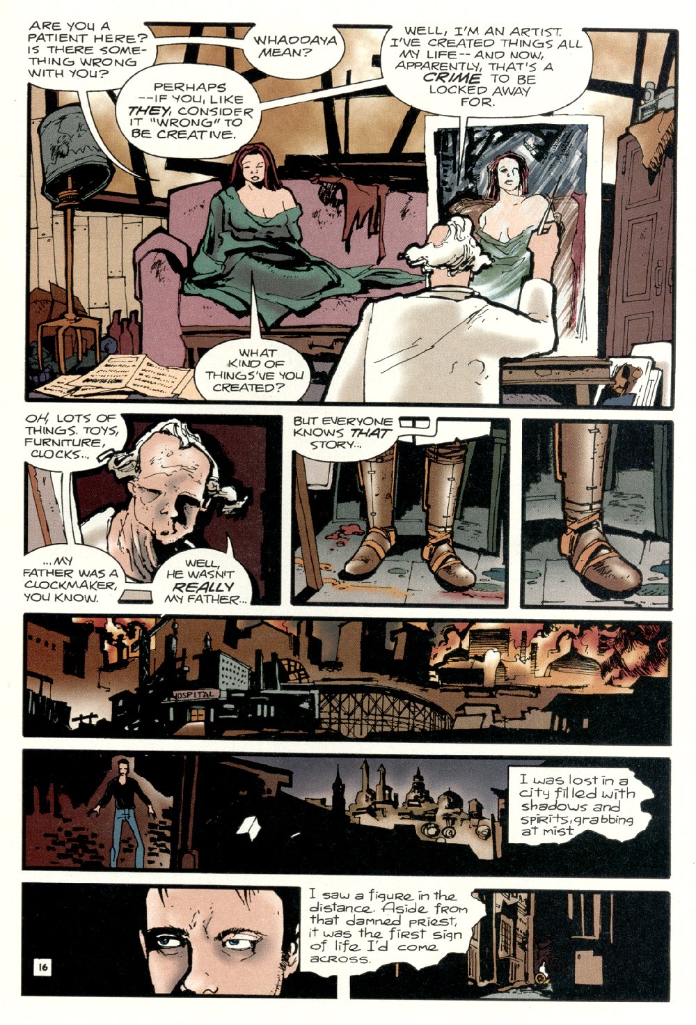 Read online Industrial Gothic comic -  Issue #3 - 17