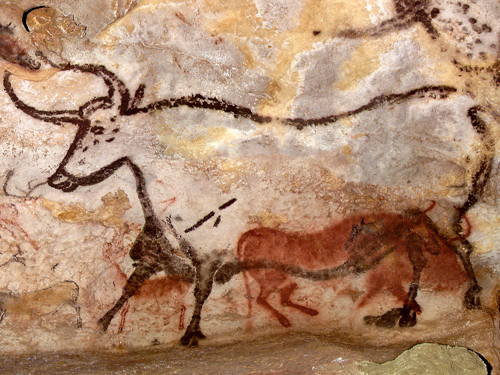Sous un ciel brouillé: Peintures pariétales de Lascaux – Lascaux cave paintings