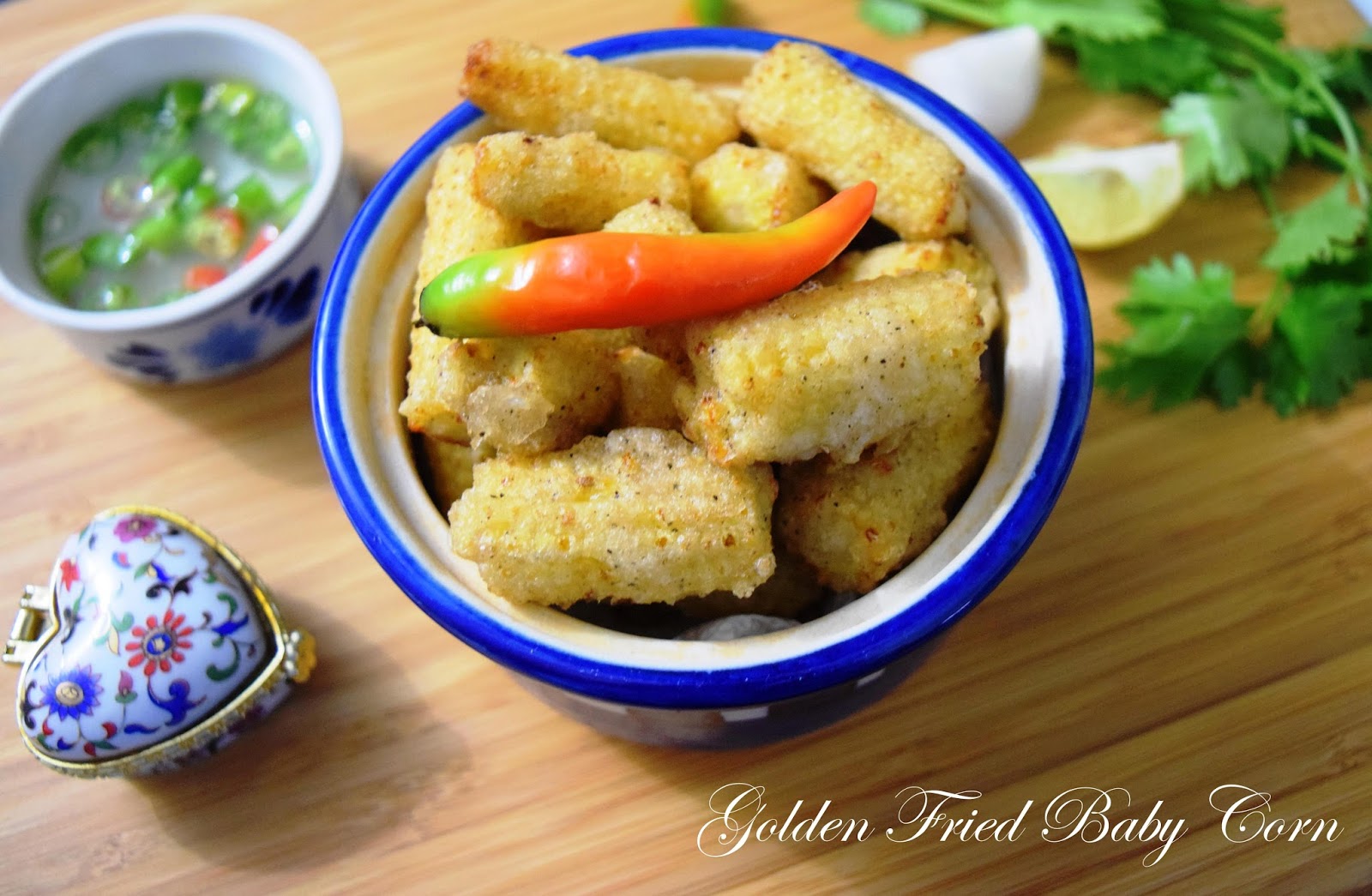Veggiesome Golden fried baby corn