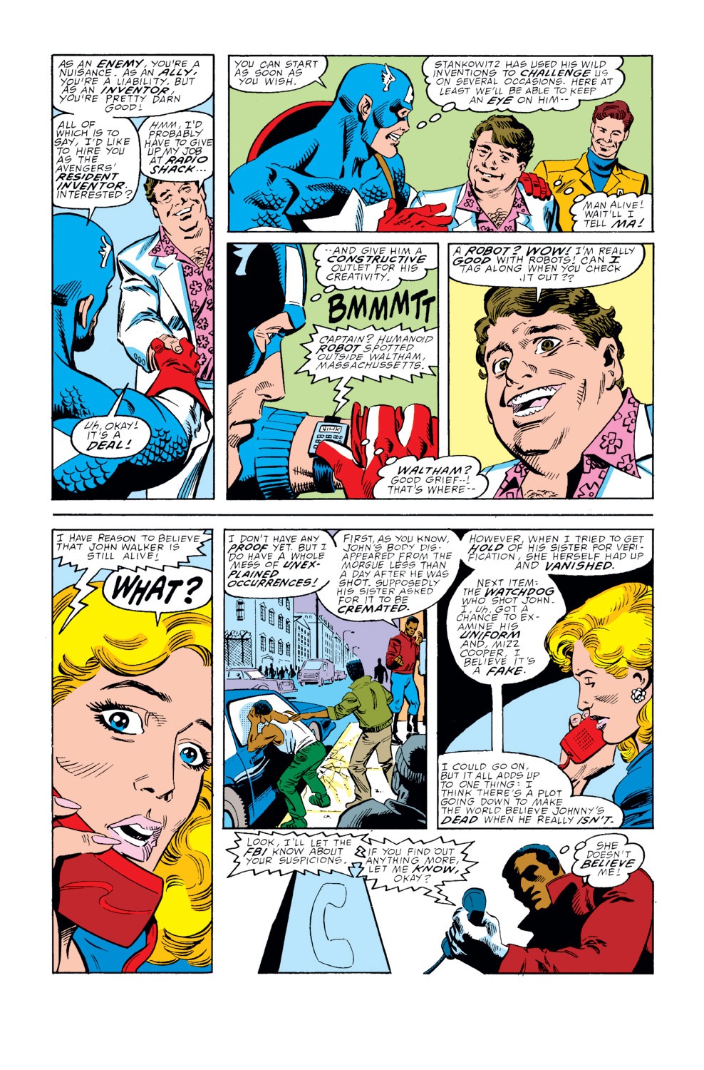 Captain America (1968) Issue #354 #286 - English 7
