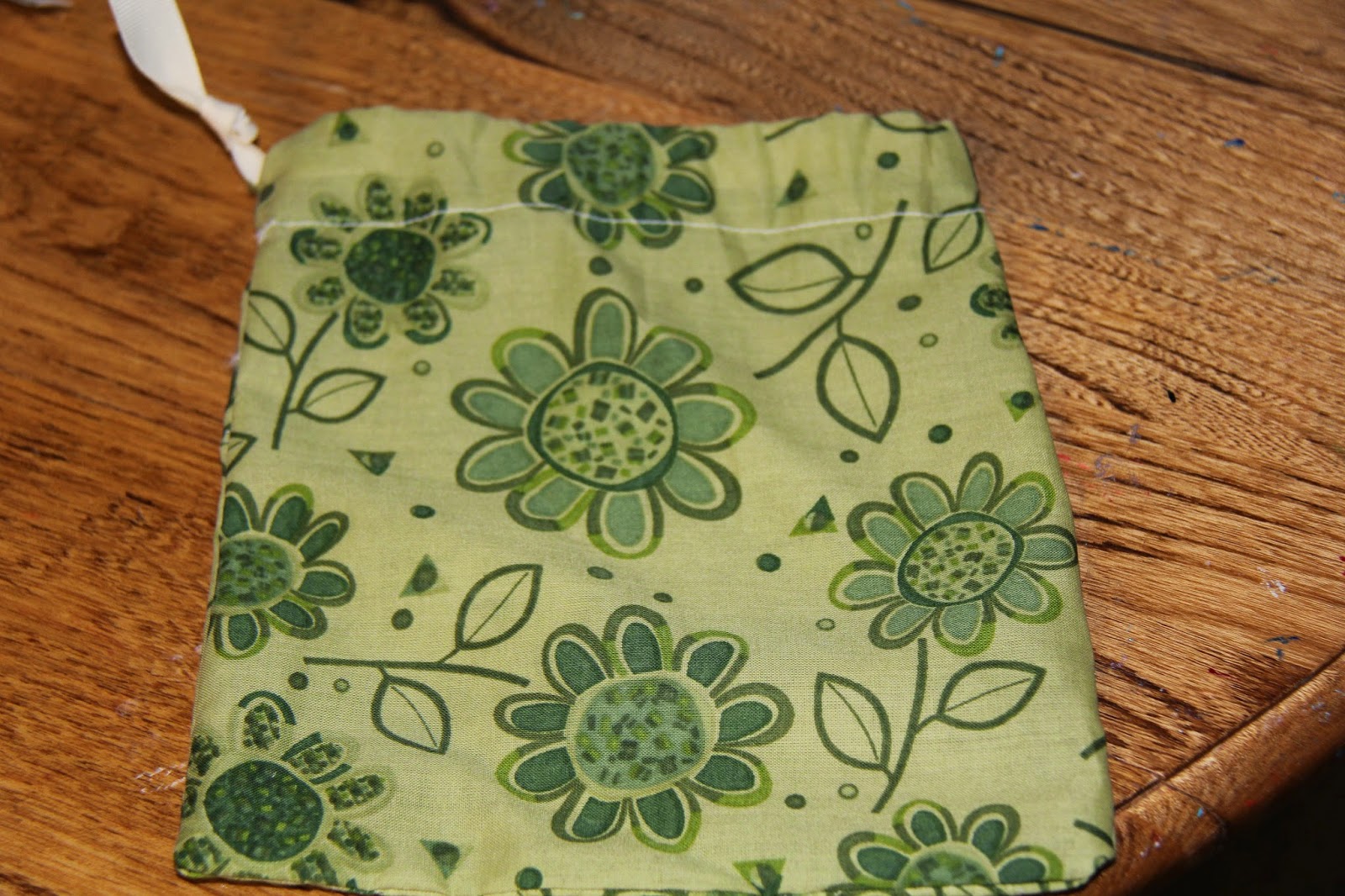 Mrs. Crafty Goodtime Drawstring Ditty Bag