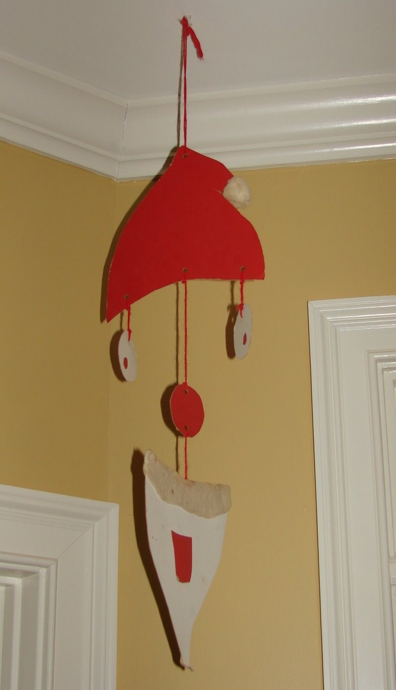 Southern Accents Christmas Santa Mobile
