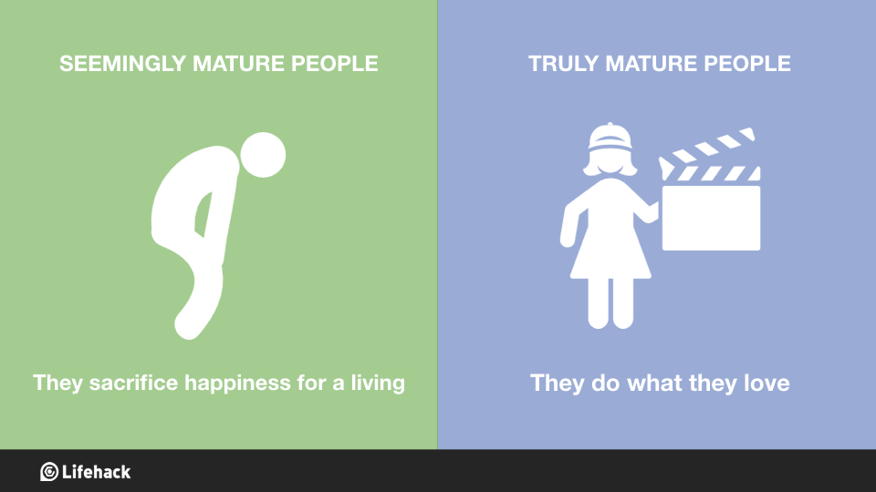 Some people talk. Seemingly. Immature people. Some people talk. Seemingly. Immature people.