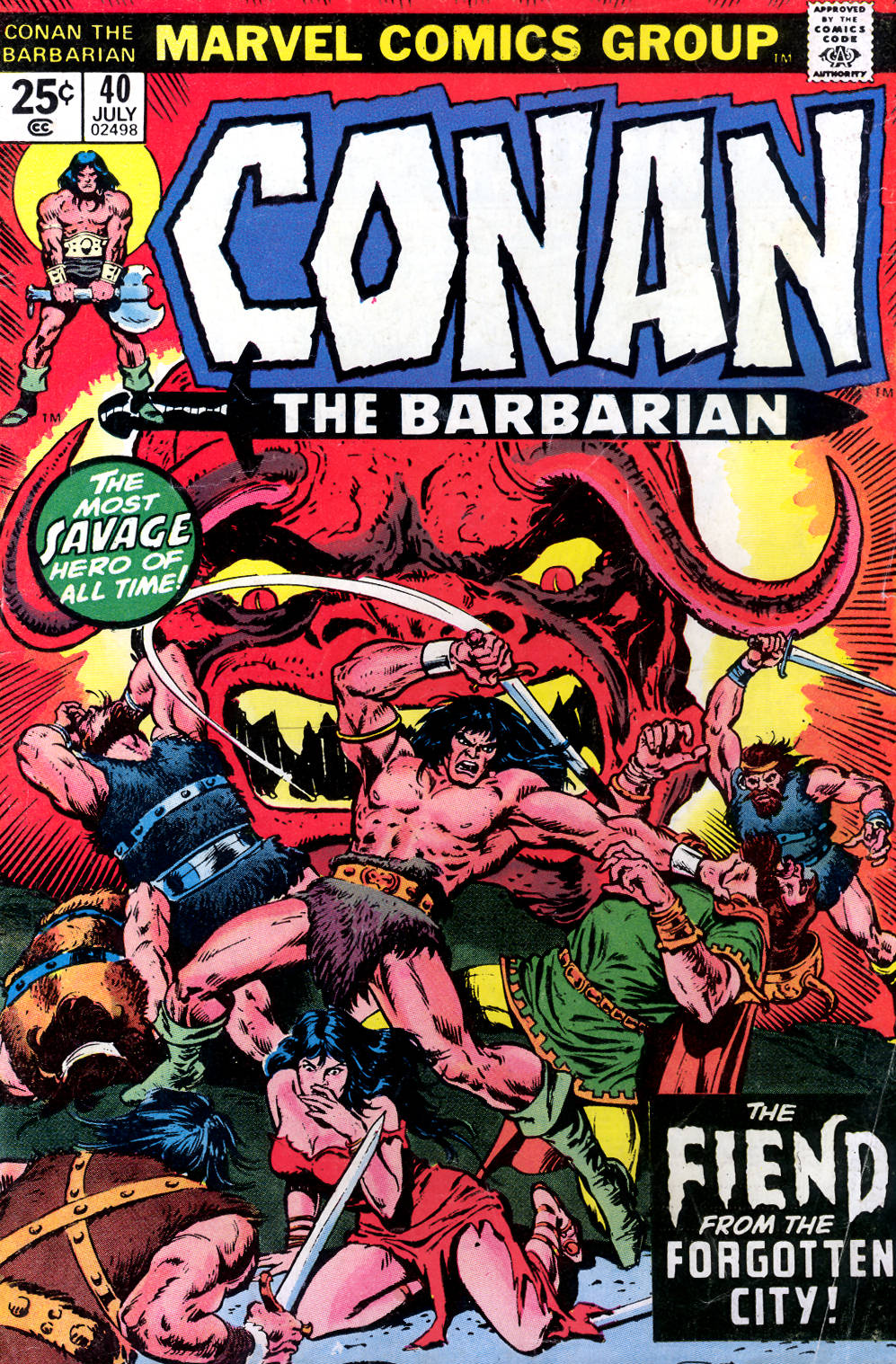 Conan the Barbarian (1970) Issue #40 #52 - English 1