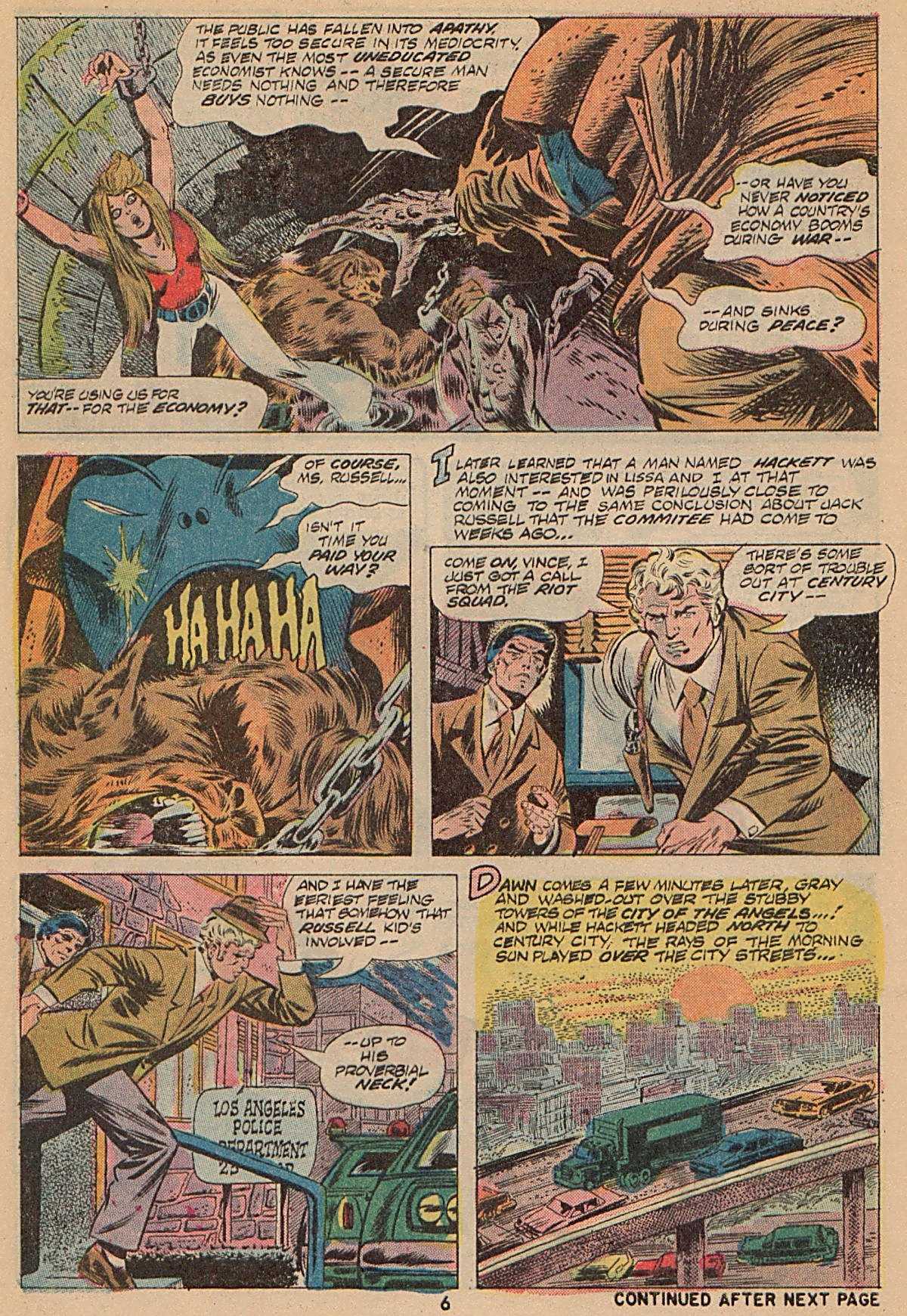 Read online Werewolf by Night (1972) comic -  Issue #10 - 6