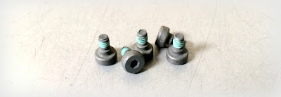 6/32 special socket shoulder screw per print sae grade 2, black phosphate, with nylon patch - engineered source is a supplier and distributor of special/custom shoulder bolts to print - serving Santa Ana, Orange County, Los Angeles, Inland Empire, San Diego, California, United States, and Mexico