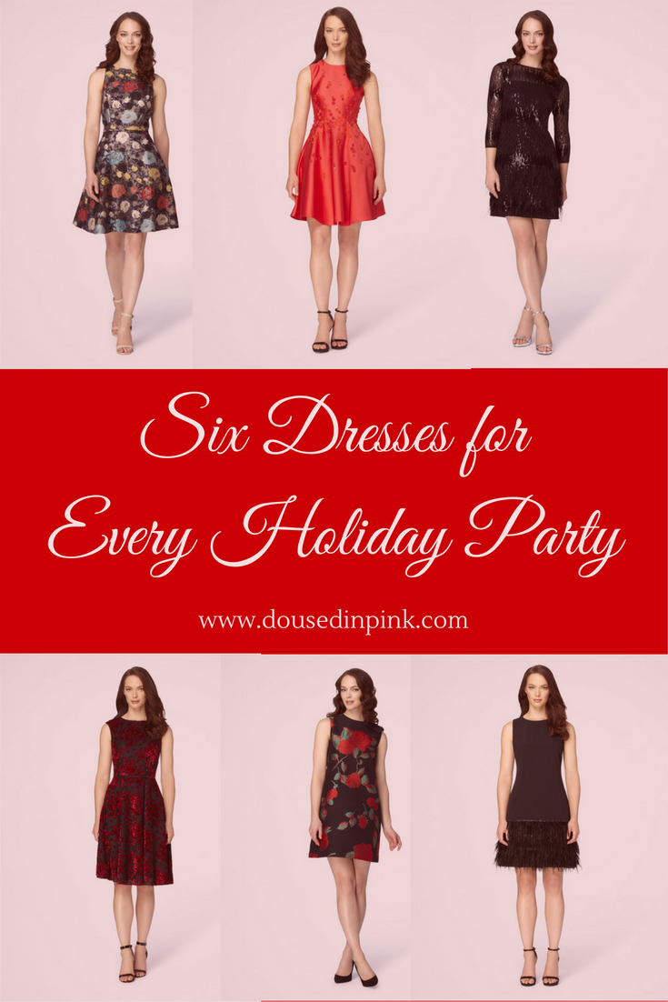 Six Dresses for Every Holiday Party Doused in Pink