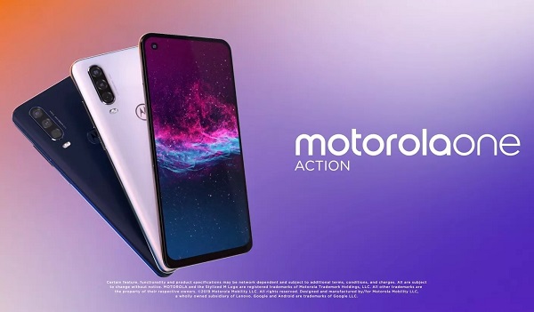 El nuevo One Action de Motorola incluye una action cam con ultra gran angular
