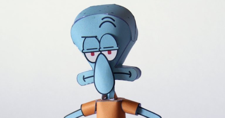 Papercrafts Indonesia: Squidward