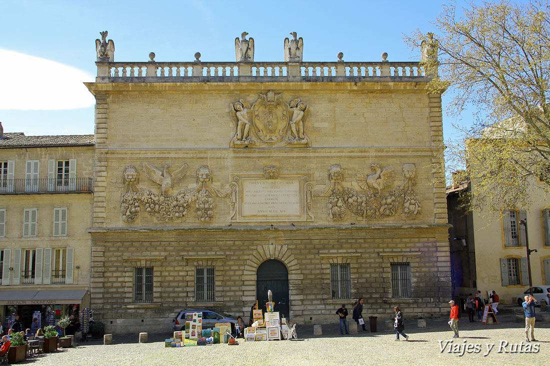Hòtel des monnaies, place du palais, Avignon