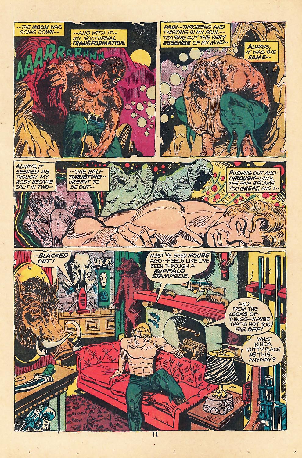 Read online Werewolf by Night (1972) comic -  Issue #4 - 9