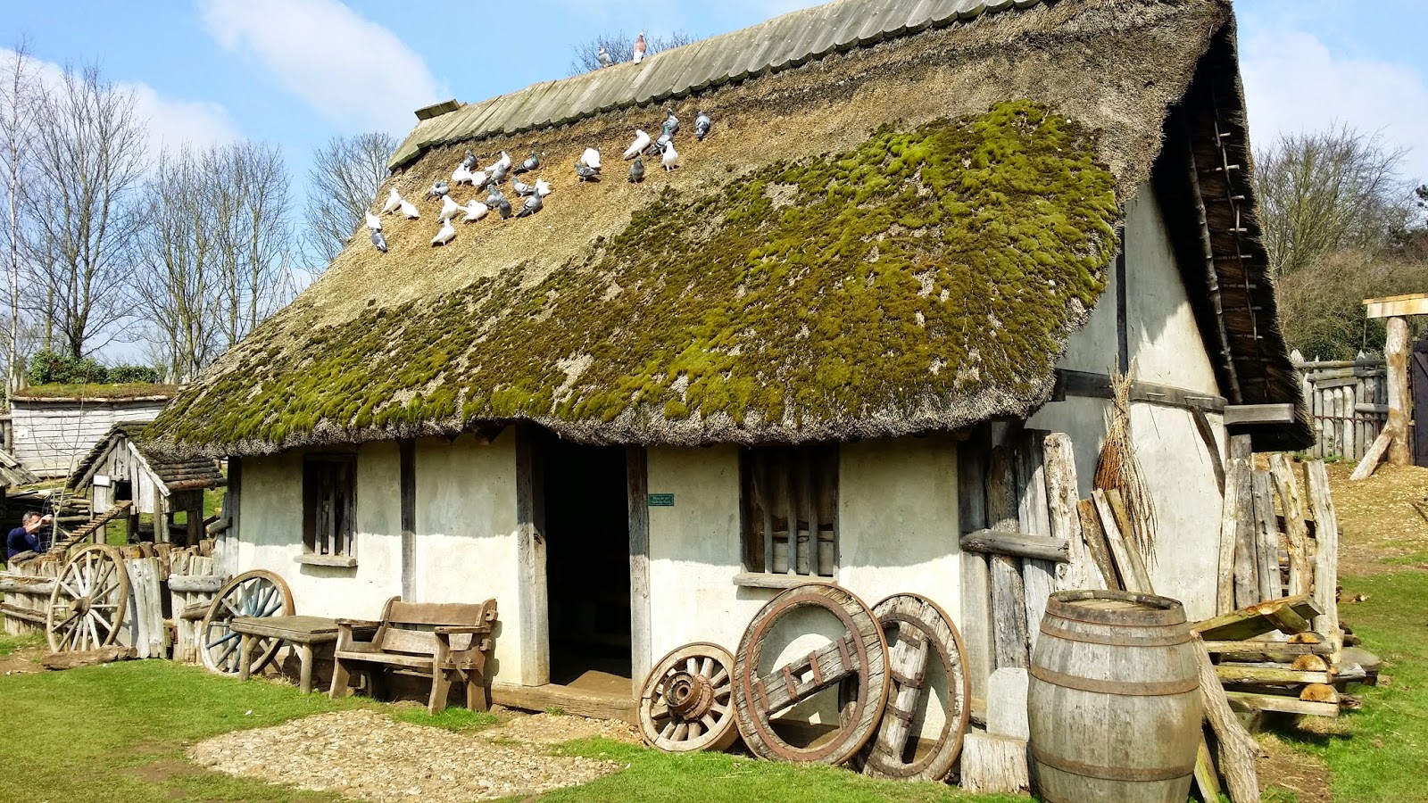 Around the UK Mountfitchet Castle