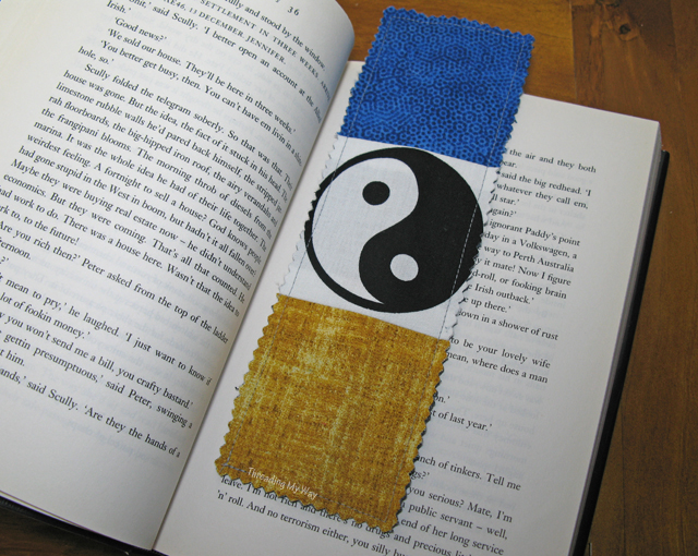 Quick and Easy Fabric Bookmarks ~ 25 Fabric Bookmarks to make ~ Threading My Way