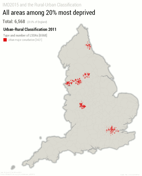 Stats, Maps n Pix How Urban is Deprivation in England?
