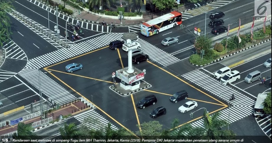 Wajah Baru Jalan MH Thamrin-Sudirman yang Makin Keren