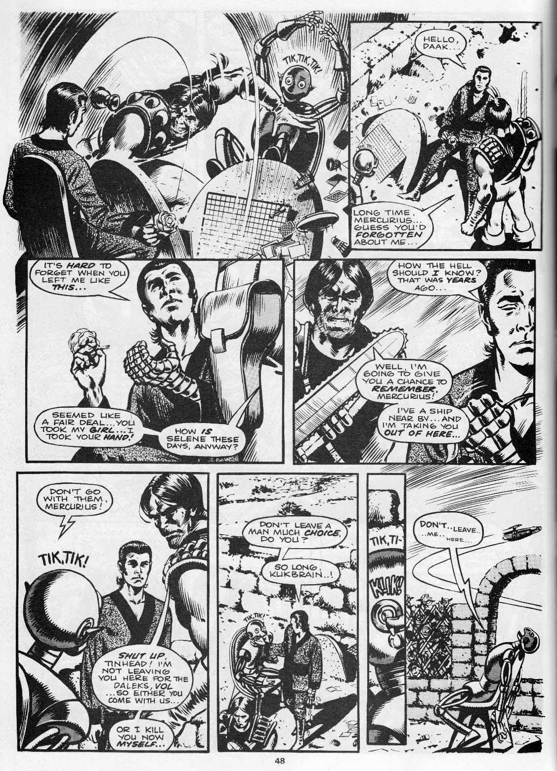 Read online Abslom Daak - Dalek Killer comic -  Issue # TPB - 46