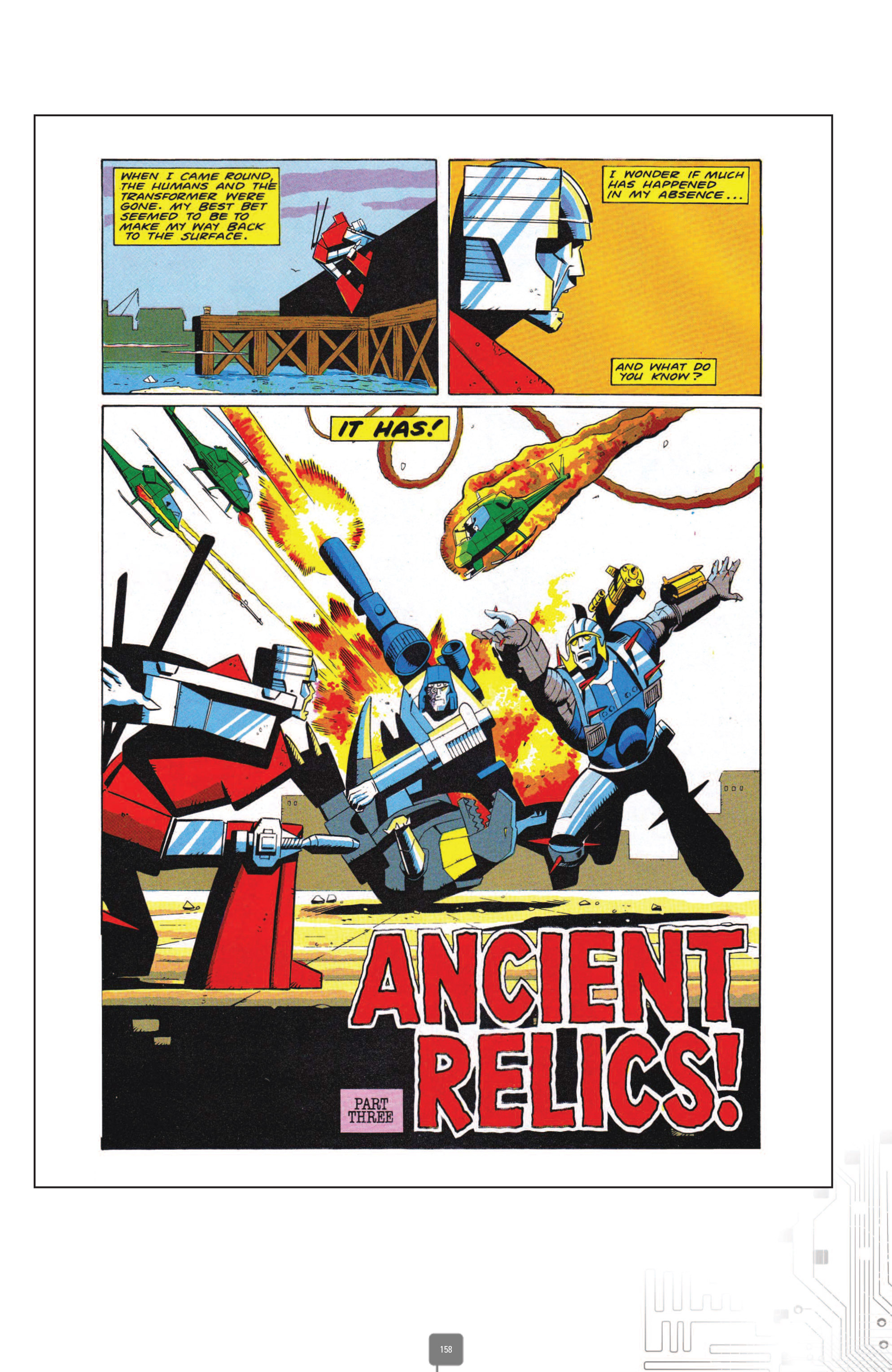 Read online The Transformers Classics UK comic -  Issue # TPB 4 - 158