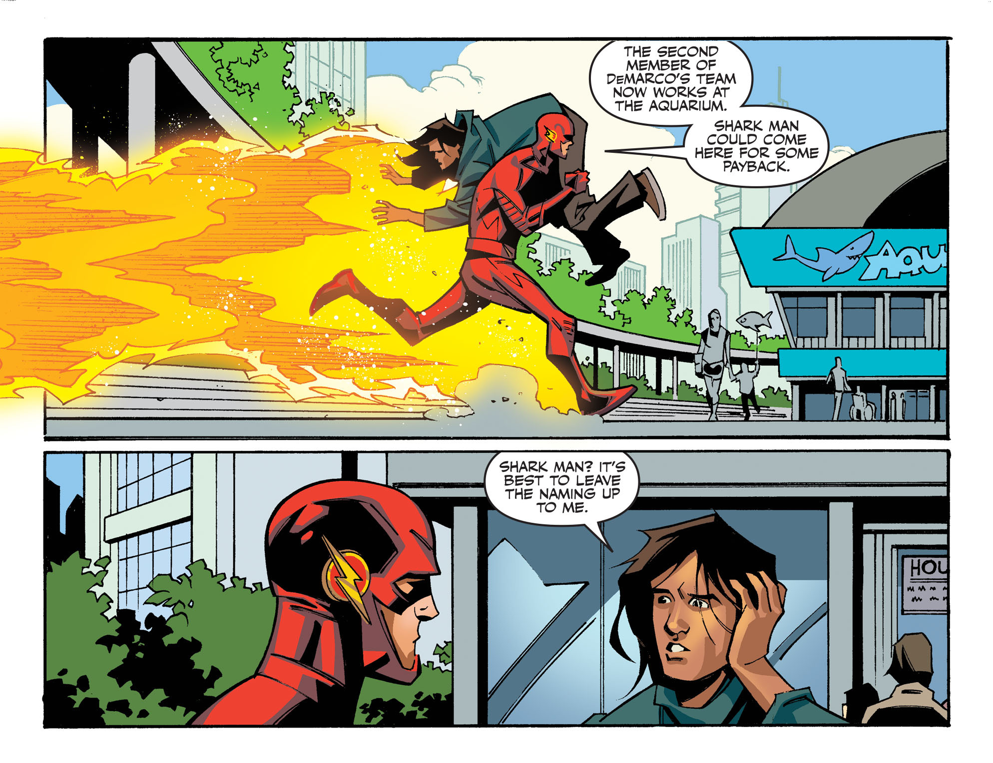 Read online The Flash: Season Zero [I] comic -  Issue #12 - 13
