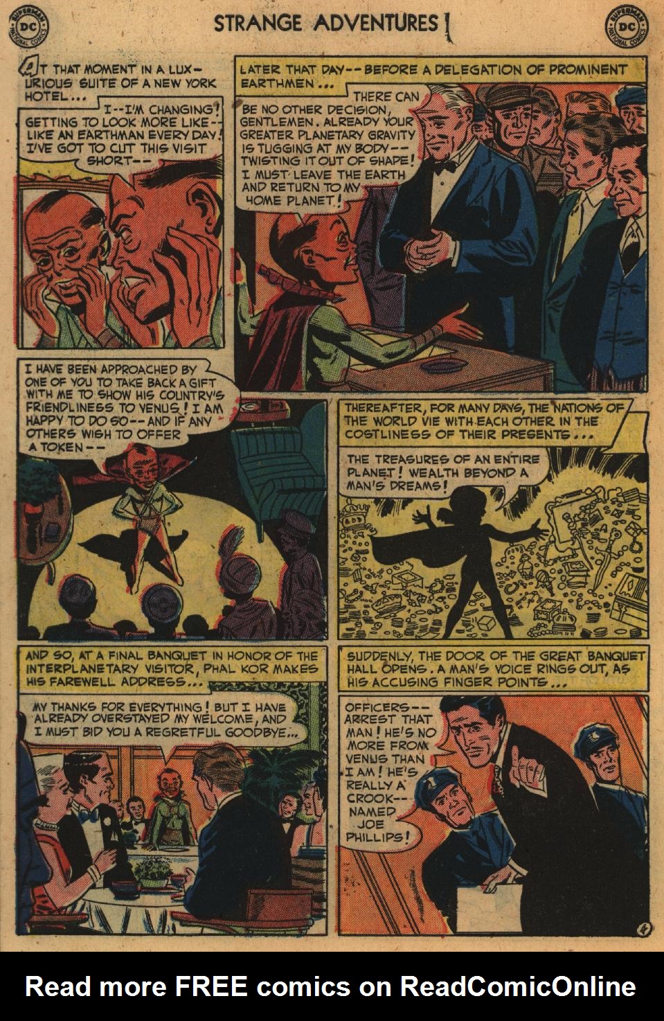 Read online Strange Adventures (1950) comic -  Issue #14 - 32