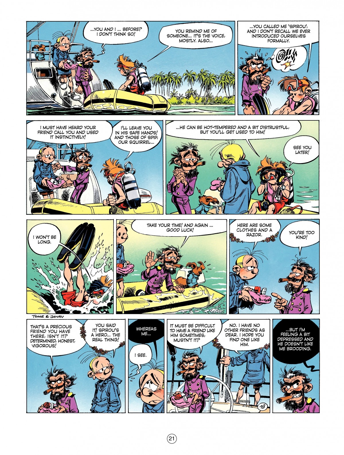 Read online Spirou & Fantasio (2009) comic -  Issue #8 - 21