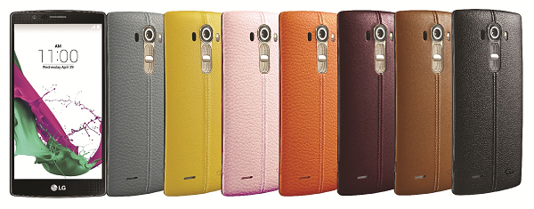 LG G4 Leather-back Cover