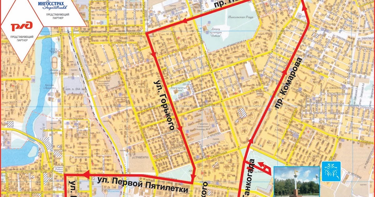 Карта районов челябинска с границами