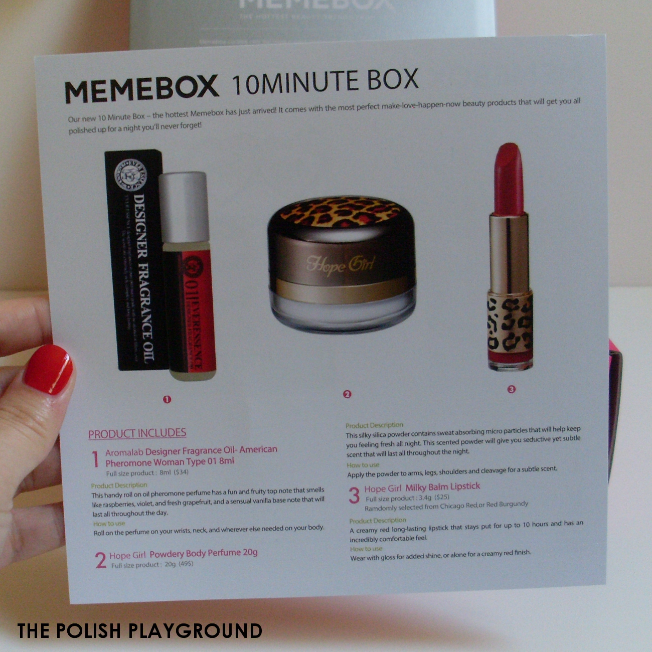 Memebox 10 Miniute Box Unboxing