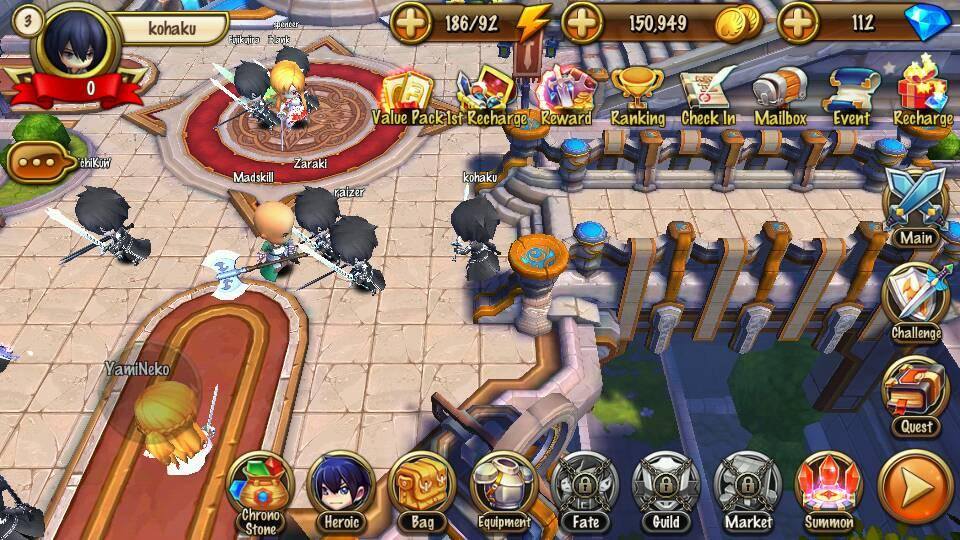 Sword Adventure3D v0.0.0.2 MMOARPG Android ( English
