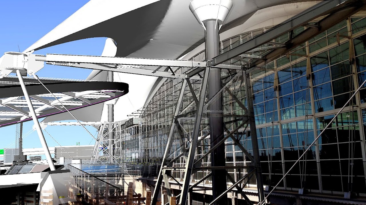 Denver Airport Roof Material Trip to Airport