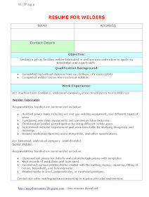 Best Welder Resume Example Livecareer