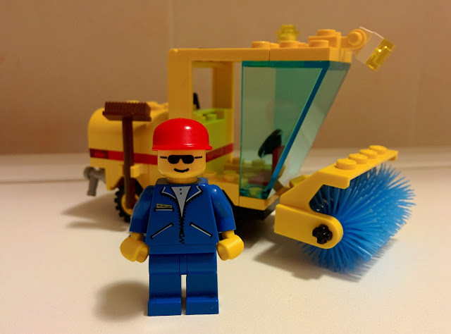 LEGO set 6649 spazzatrice - street sweeper