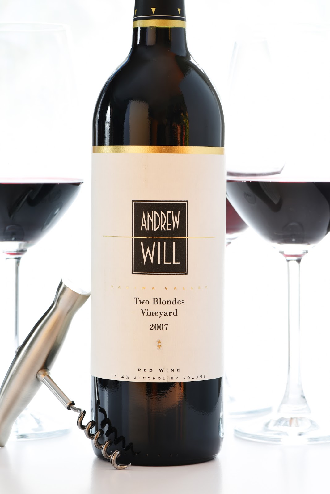 New Hampshire Wineman Andrew Will Two Blondes Vineyard 2007 Red Wine