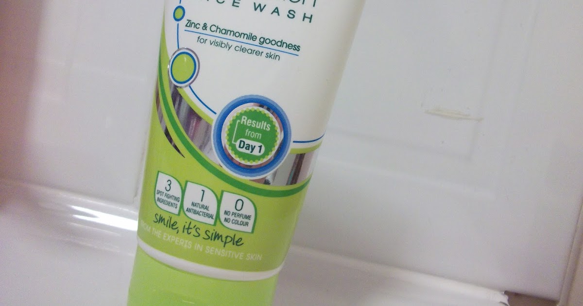 simple face wash spotless skin