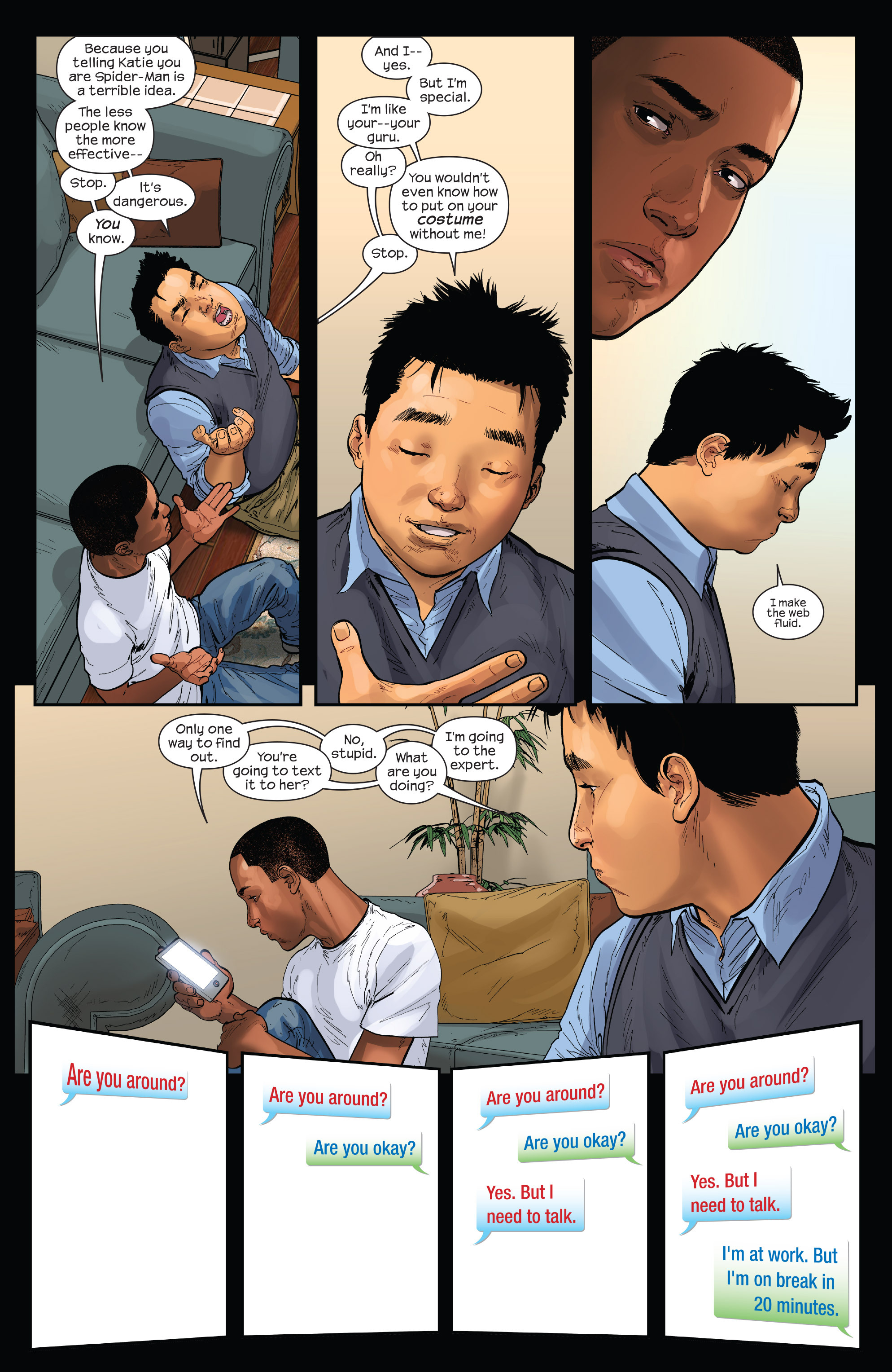 Read online Miles Morales: Ultimate Spider-Man comic -  Issue #1 - 15