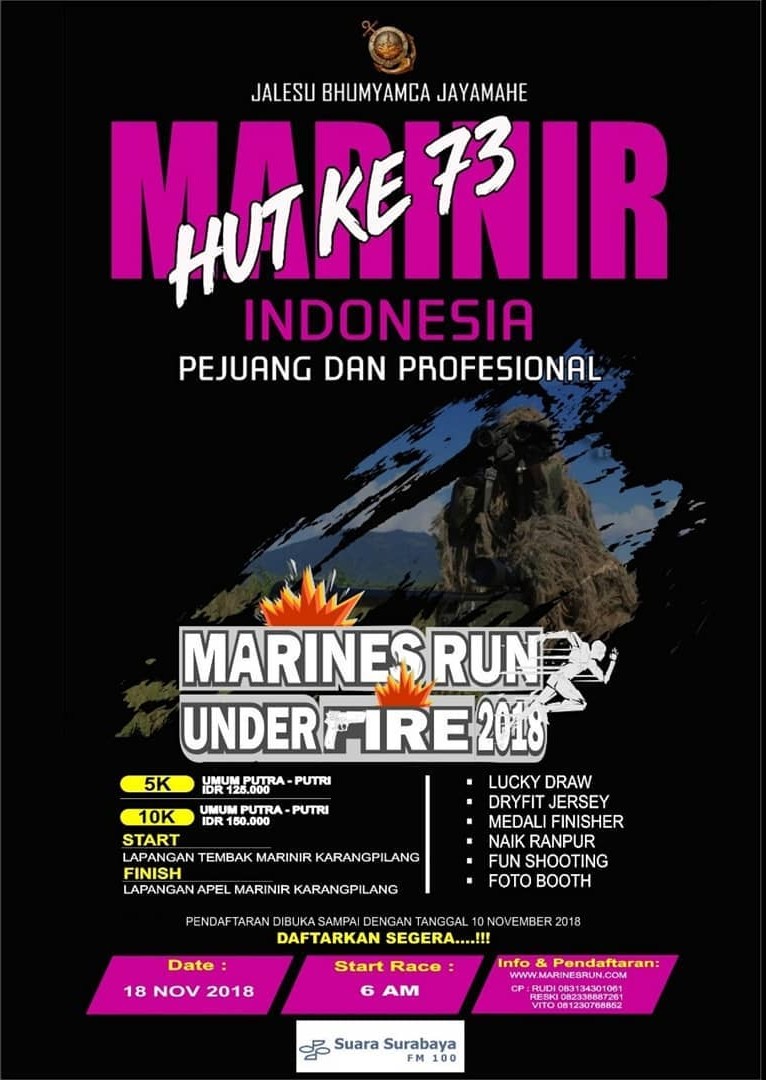 Marines Run Under Fire • 2018