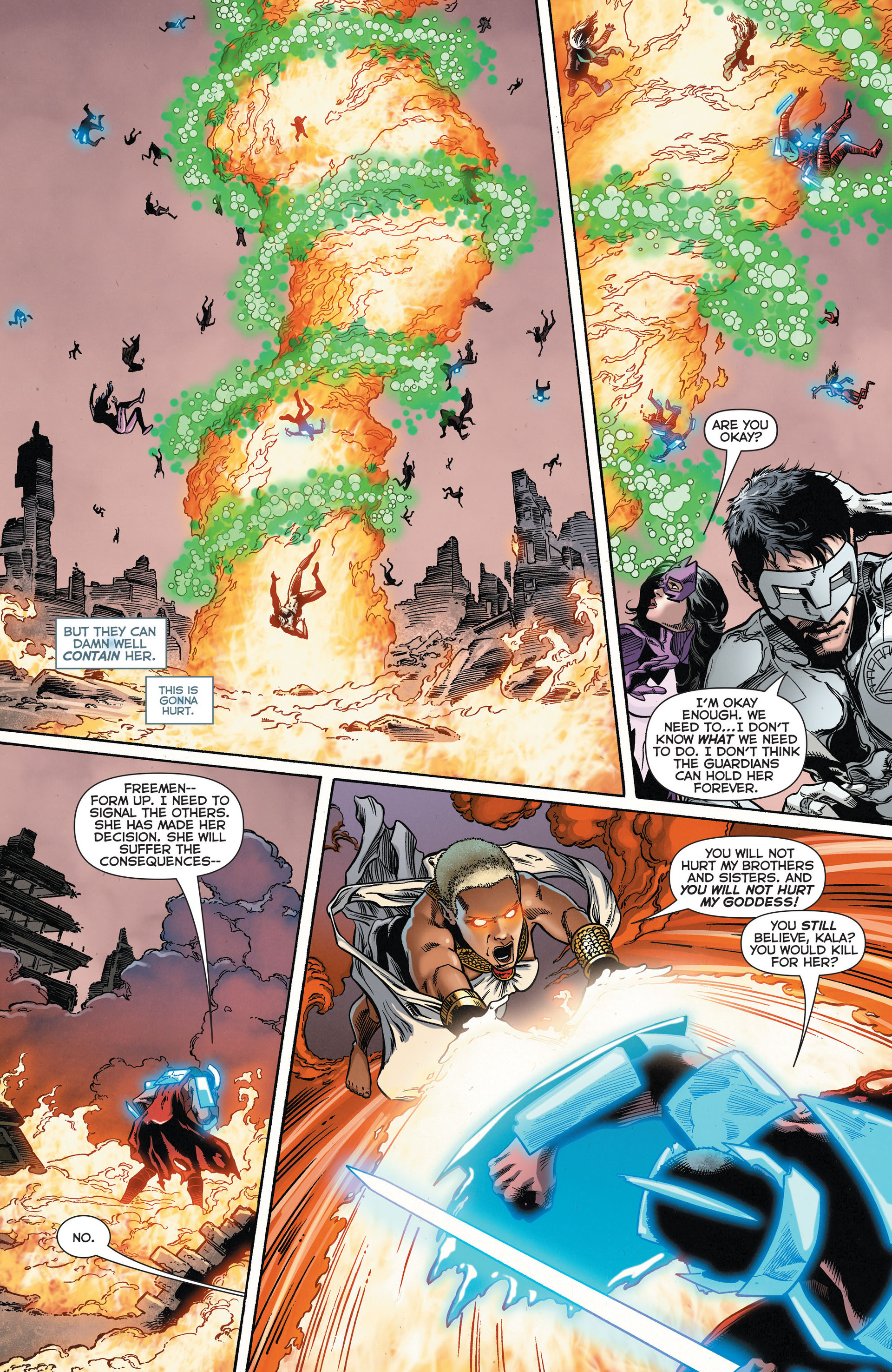 Read online Green Lantern: New Guardians comic -  Issue #30 - 10