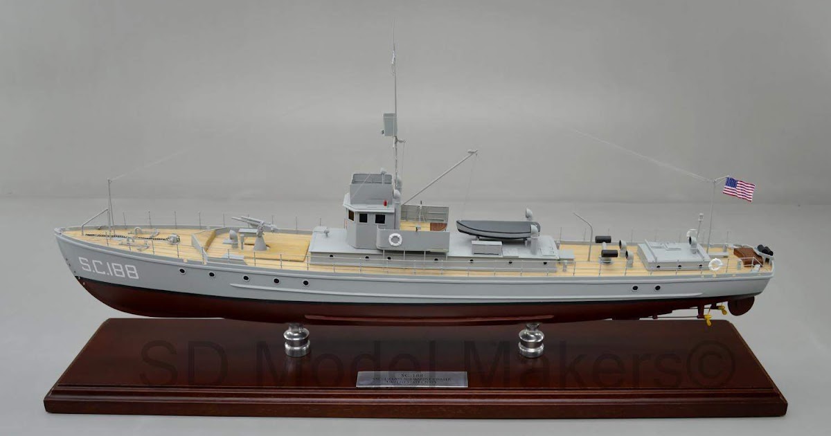 SD Model Makers 26” WWI Sub Chaser Replica Model