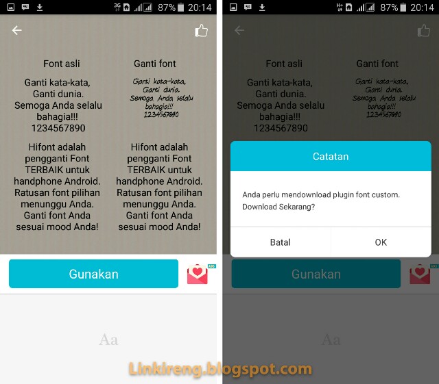 Mendownload plugin HiFont Mendownload plugin Hifont