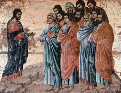 Jesus with the disciples