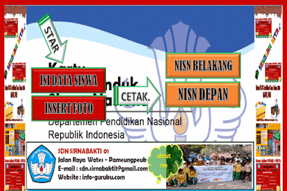 Aplikasi Cetak Kartu Nisn Masal Otomatis Versi Dapodik