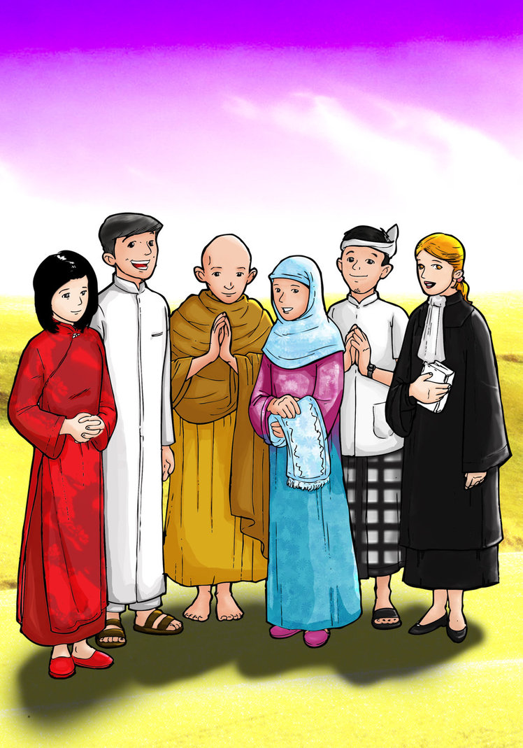 Cinta Keluarga Agama  Agama  di Indonesia
