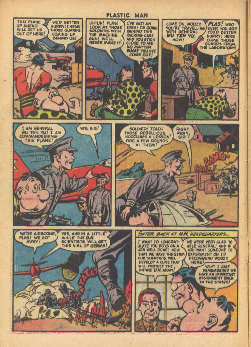 Read online Plastic Man (1943) comic -  Issue #38 - 12