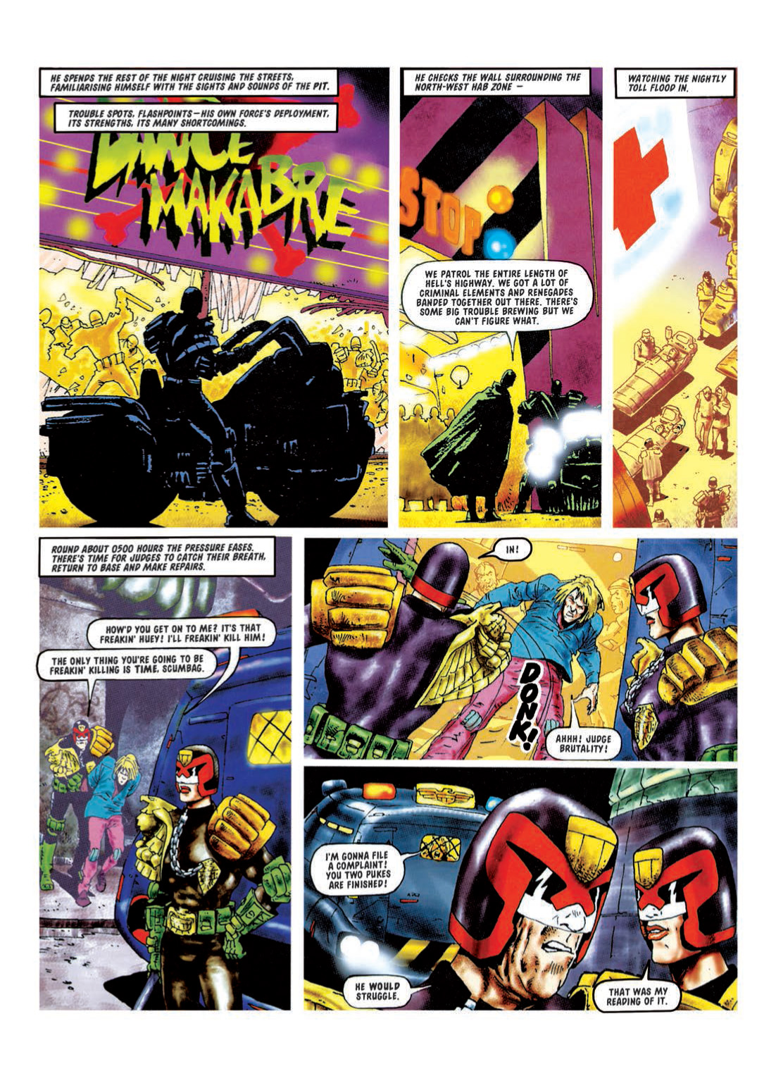 Read online Judge Dredd: The Complete Case Files comic -  Issue # TPB 24 - 124