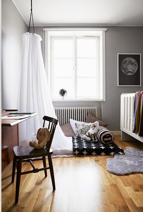 The importance of decoration study room of the small house