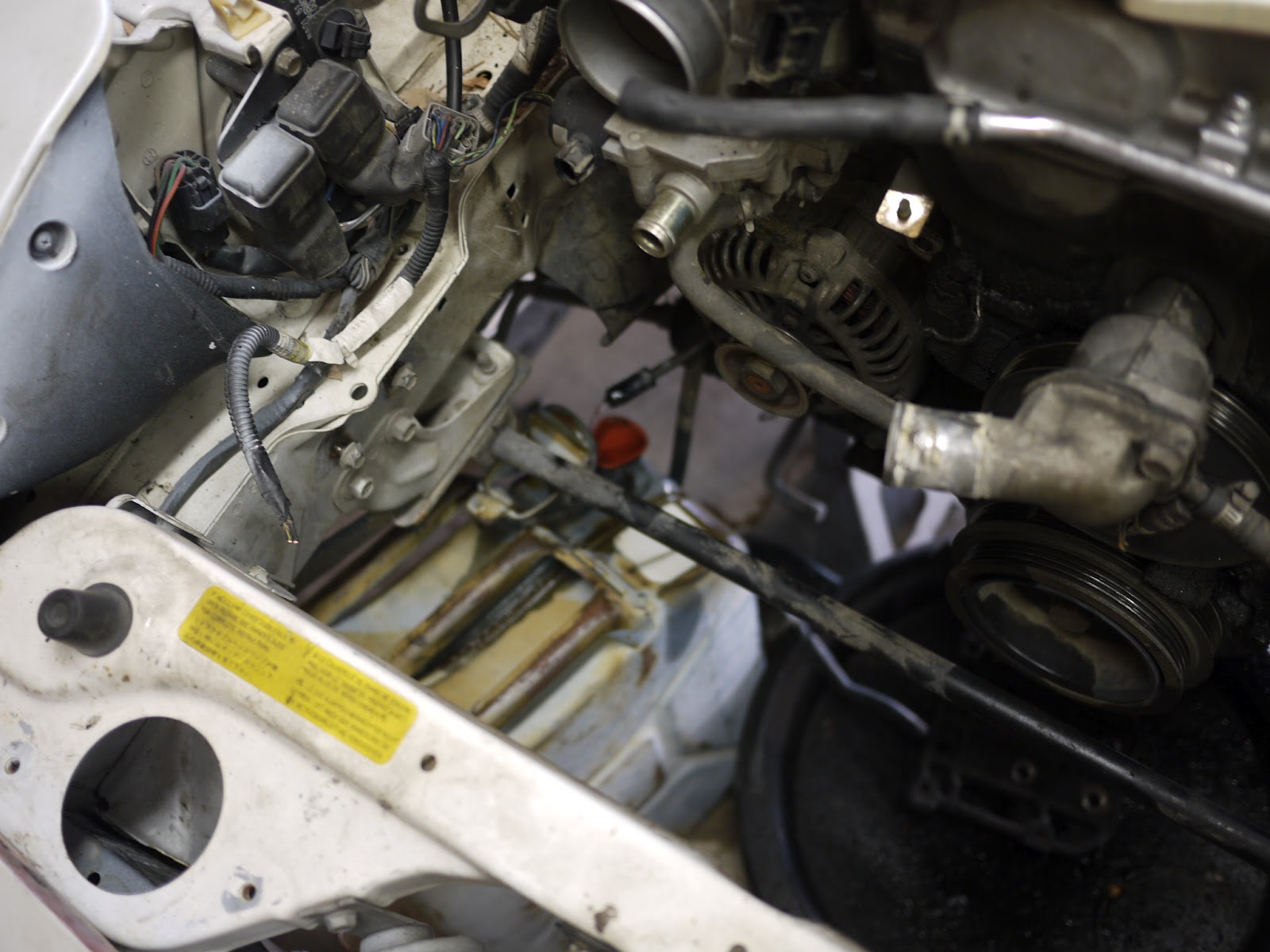 Electric Miata Fuel tank removal