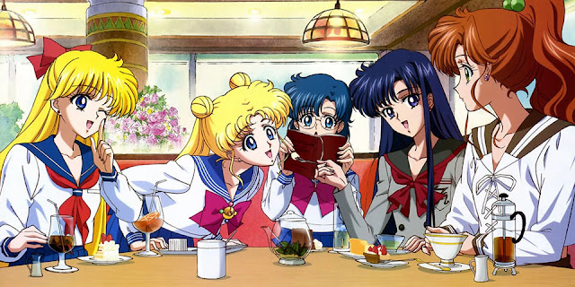 Cafetería de Sailor Moon en Japón