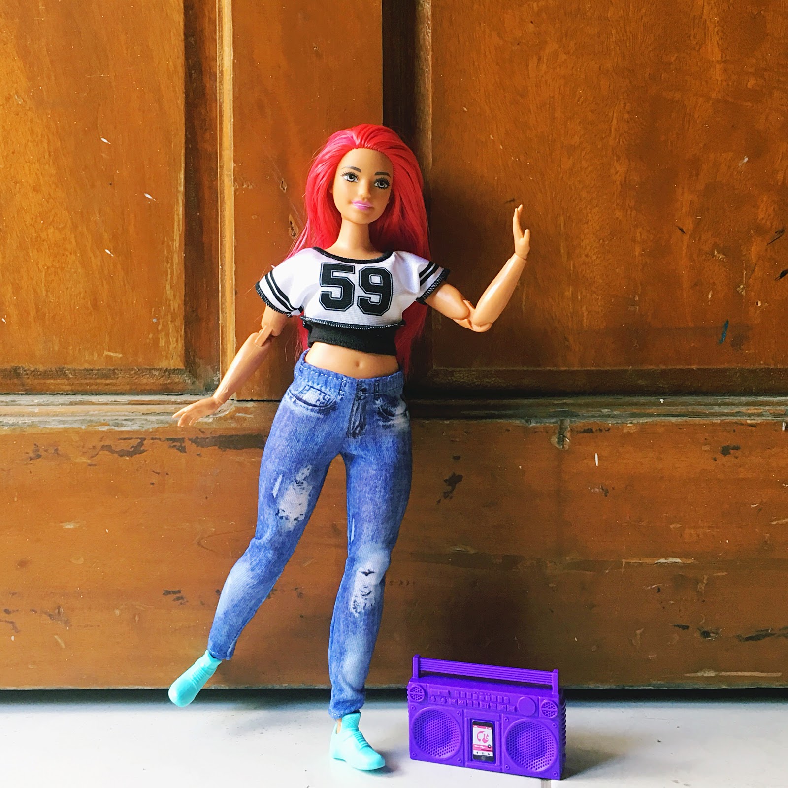 curvy barbie made to move dancer